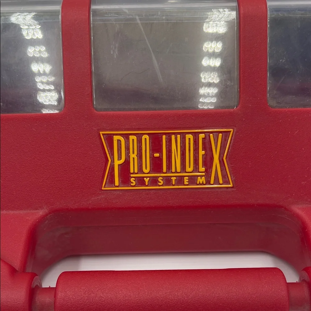 Red Pro-Index System Storage Box